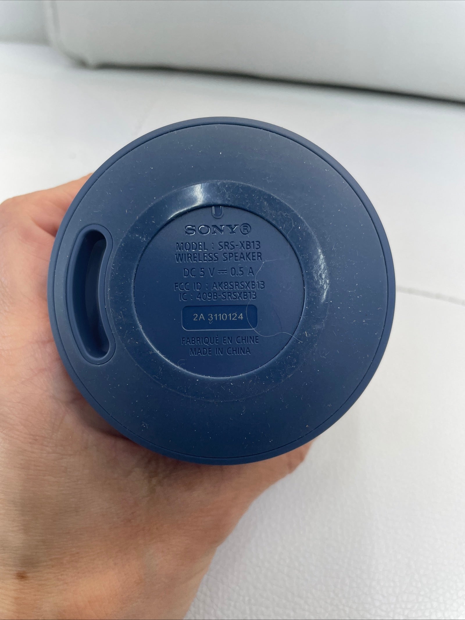 Sony SRS-XB12 Extra Bass Bluetooth Speaker - Azul